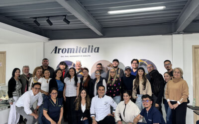 ¡Un año de aprendizaje y sabor: tres cursos, tres éxitos en #AromitaliaColombia!