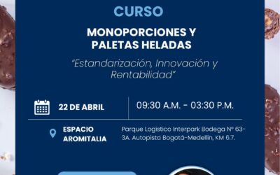 Curso | Monoporciones y Paletas Heladas: Rentabilidad y Estandarización